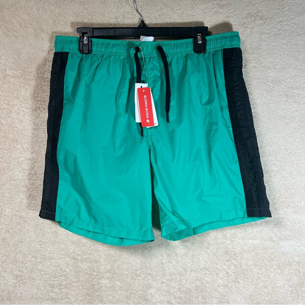 Bjorn Borg Swim Shorts 7” Mens XL Teal